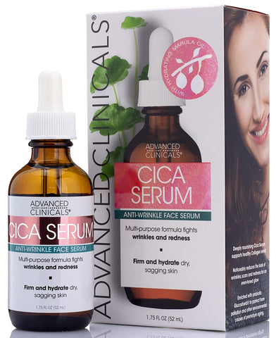 Advanced Clinicals Cica Serum Anti-Wrinkle Face Serum 1.75 fl oz