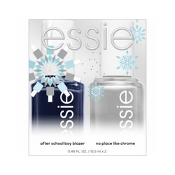 Essie Nail Polish Gift Set - After School Boy Blazer/No Place Like Chrome