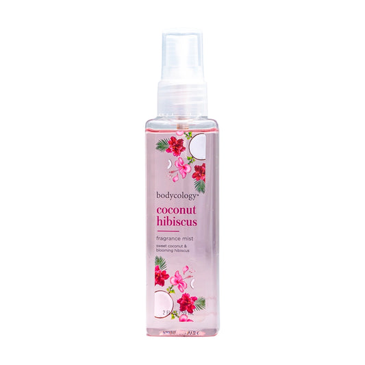Bodycology Fragrance Mist 2 oz Spray Coconut Hibiscus