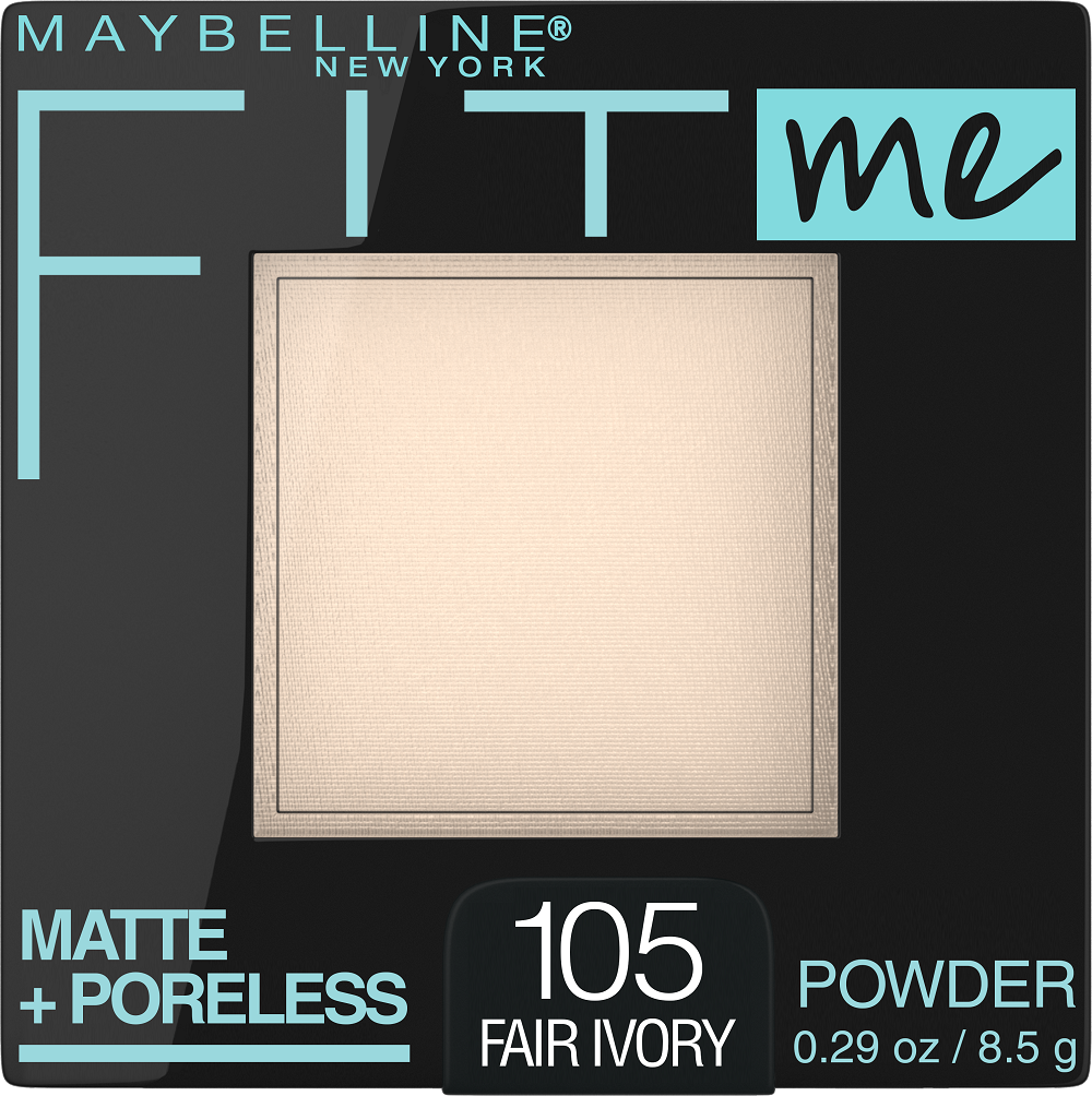 Maybelline Fit Me Matte + Poreless Pressed Powder 105 Fair Ivory