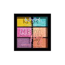 NYX Metal Play Pigment Palette - Foil Play