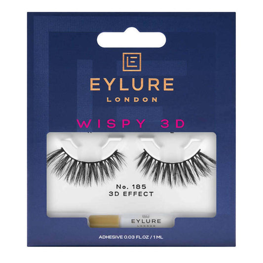 Eylure Wispy 3D Effect Lashes with Adhesive No. 185